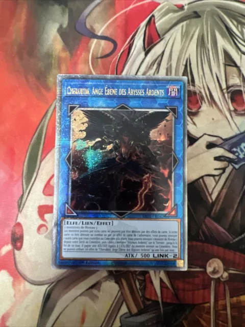 Yu-Gi-Oh ! Cherubini, Ange Ébène Des Abysses Ardents RA01-FR042 FRANÇAISE QCR