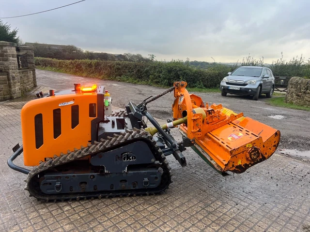 NIKO ROBO FLAIL Remote Control Bank Mower With Flail Attachment £13,250 ...