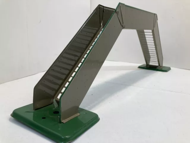 HORNBY O GAUGE RAILWAY ACCESSORY  - No. 1 FOOTBRIDGE - Grey - 1950s