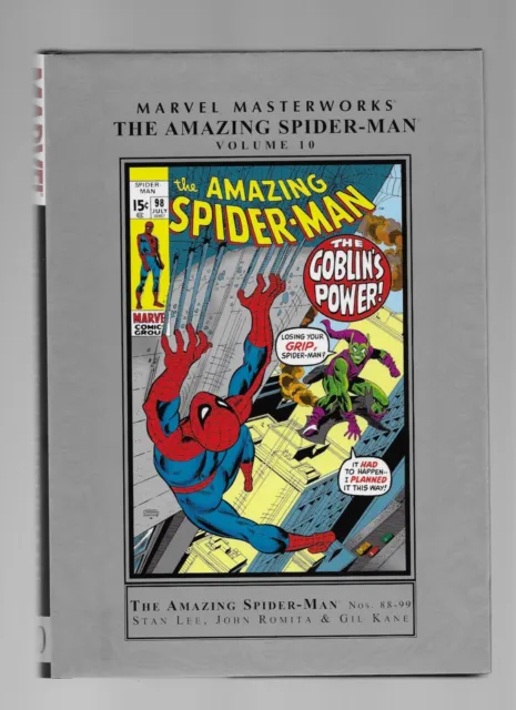 Marvel Masterworks - The Amazing Spider-Man: Volume 10.  Hard To Find. Like New.