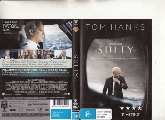 SULLY-2016-[TOM HANKS]-CLINT EASTWOOD Film-Movie CEF-Movie $25.00 ...