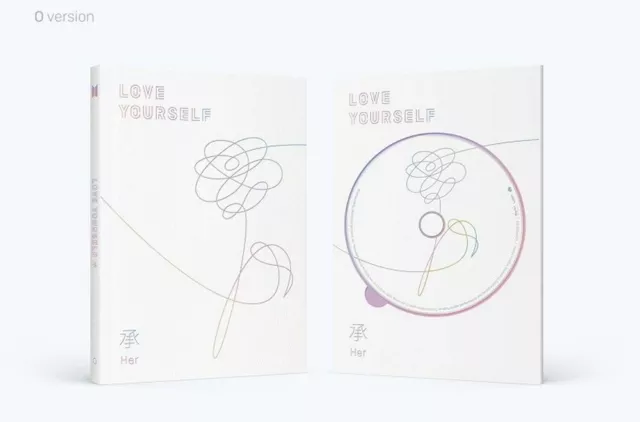 BTS-[Love Yourself'Her'] 5th Mini Album O Ver CD+BTS Poster+Book+Card+etc+Gift