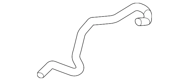 OEM NEW 2011-2015 VW Volkswagen Jetta Engine Coolant Reservoir Hose 5C0-121-447