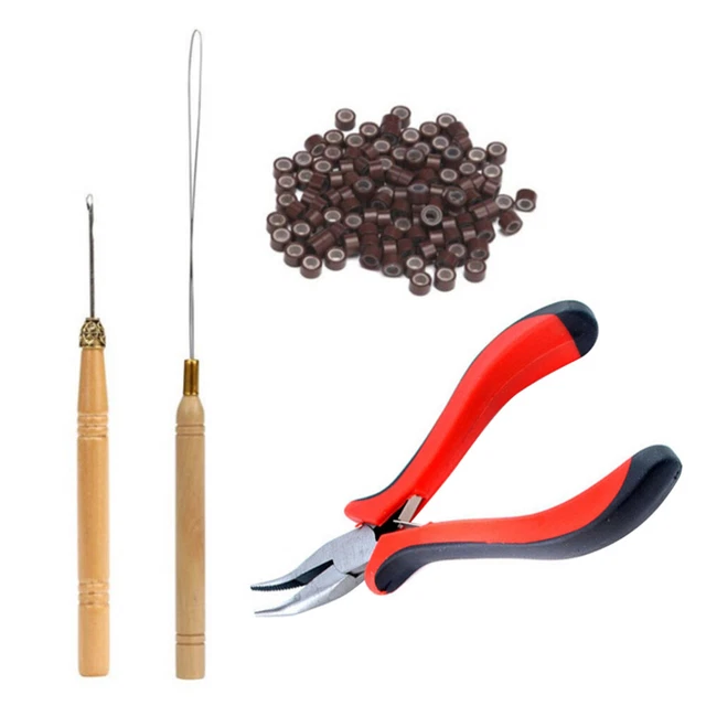 Pinza Estensione Capelli Micro Estensioni Capelli Anello Fibbia Silicone