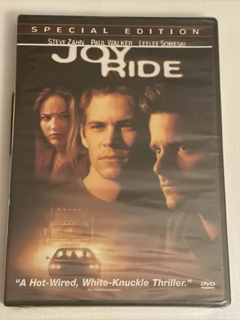 JOY RIDE - Special Edition - Paul Walker - Widescreen - Dvd - Brand New ...