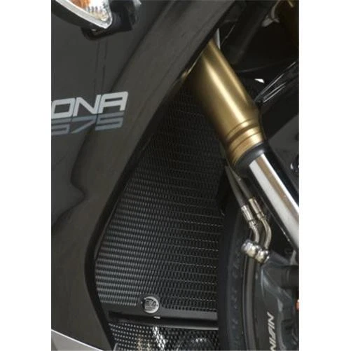 Grille De Radiateur Noire SMB MOTO PARTS Pour Triumph Daytona 675 (2013-2016) - Neuf