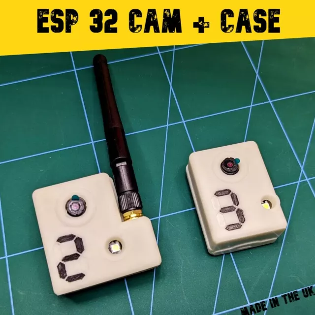 Magnetic Case ESP32-CAM WIFI Board+USB OV2640 Camera Module with Antenna CH340G