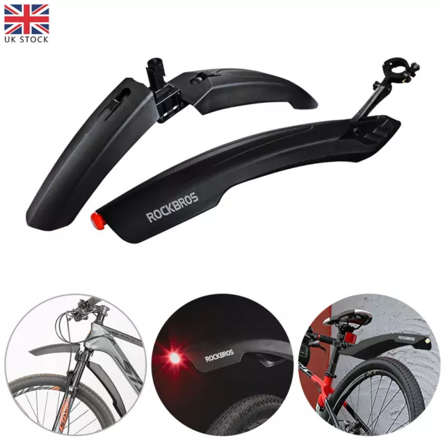 Bike Fender Adjustable Mudguard Bicycle Front Rear Fender Set Cycling Fenders