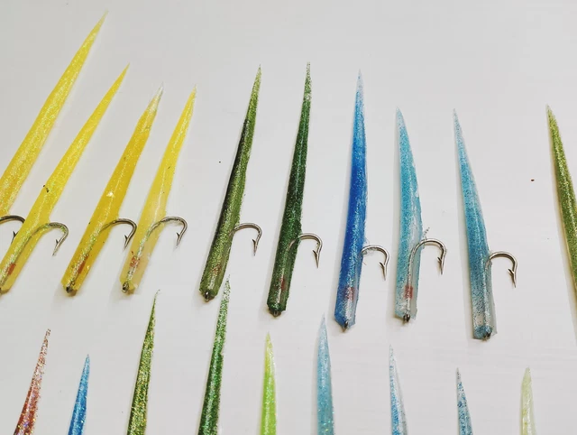 Kona Octopus Polipetti Esca Artificiale Pesca Traina Lampuga Alletterato Kit 3 Pz