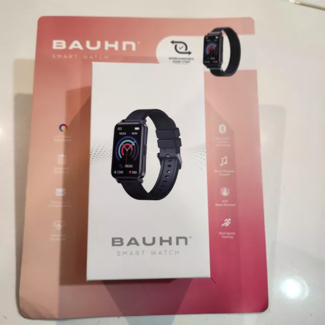 BAUHN SMART WATCH Model ADMSW 0424 S BRAND NEW SEALED 35.00 PicClick AU