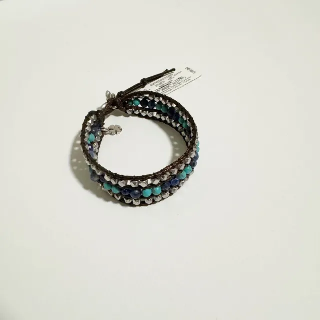 Lucky Brand Semi Precious Turquoise Bracelet -NEW