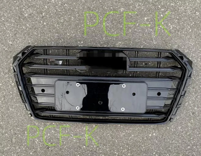 Grille Pare-chocs Avant Noir Pour Renault Clio (2009-2012) - Pièce De Rechange Compatible - 13