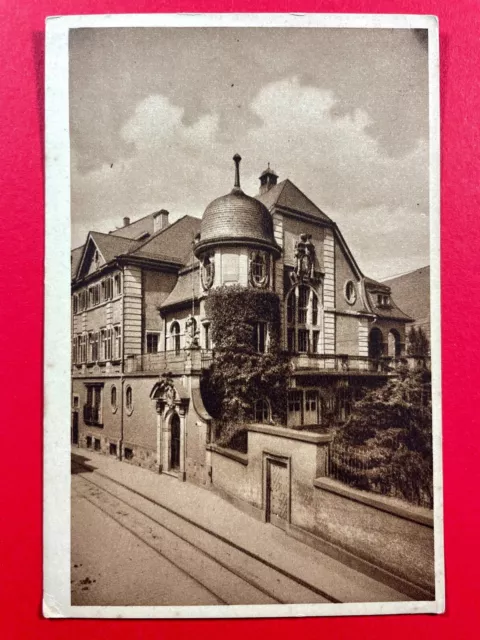 Studentika - Couleurkarte Rhenania Heidelberg Haus - ungel.