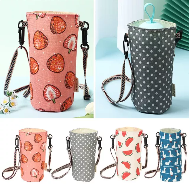 Tote Bag Portable Cup Pouch Beverage Bag Cup Sleeve Water Bottle Bag Mug Holder