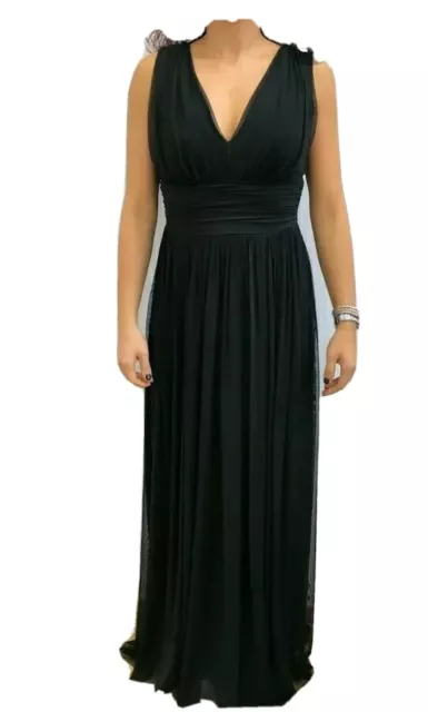 ARTIGLI VESTITO DONNA Lungo Nero Tg.46 elegante altezza x 168cm