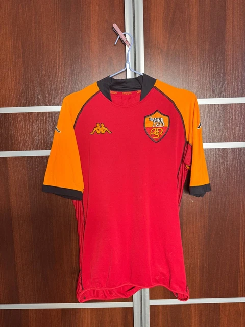Maillot AS Roma Domicile 2010/2011 Kappa - Taille S - Marron - Occasion