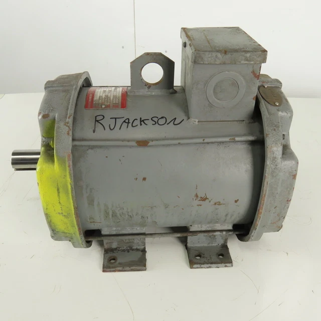 GENERAL ELECTRIC 11/2HP 555RPM 230/460V 60Hz 3Ph Induction Motor 285.