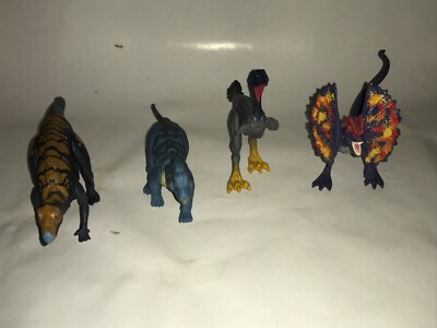 purple dilophosaurus
