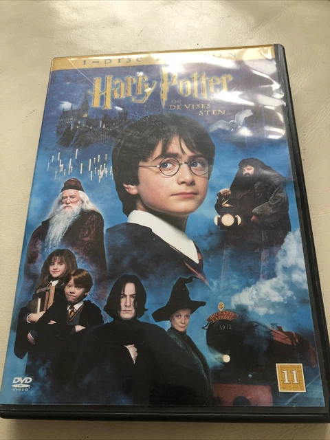 HARRY POTTER AND The Philosopher s Stone DVD Movie In Danish Og De 