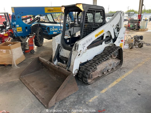 2017 Bobcat T650 Skid Steer Track Crawler Loader Aux Hyd 66" Bkt -Parts/Repair