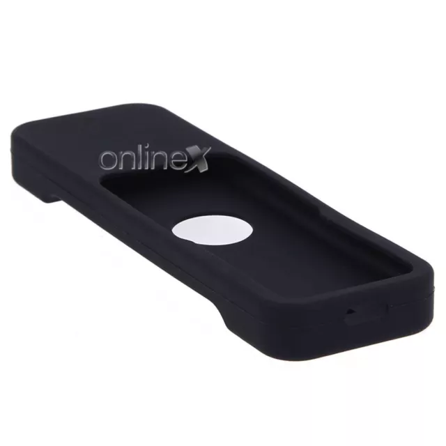 Funda Protector Silicona para el Mando Apple TV 4K 4ª GEN Negro Antigolpes a2033 2