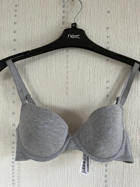 DEBENHAMS SIZE 32D 2 Pack White and Black Underwired Padded T-Shirt Bras  £12.00 - PicClick UK