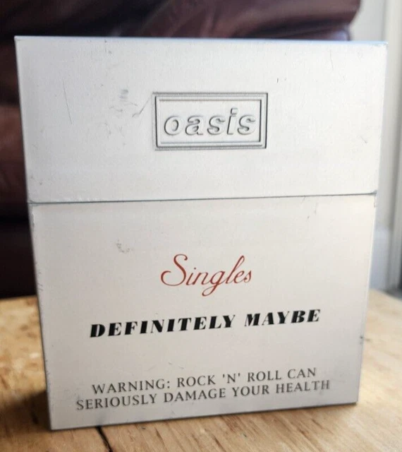 definitely maybe cigarette box OASIS – DEFINITELY Maybe Cigarette box set (Limited Edition 5 CD Box Set  1996) £89.10