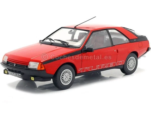 1980 Renault Fuego Turbo Rojo 1:18 Solido S1806401