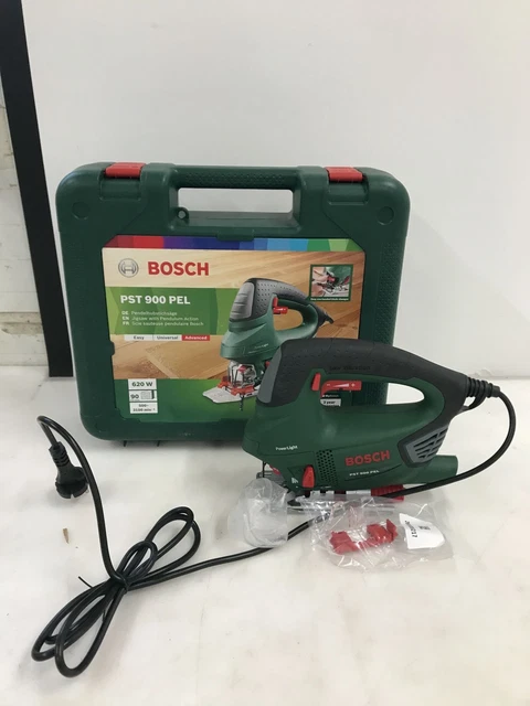 Sierra de podar Bosch PST 900 PEL (620 vatios, profundidad de corte 90 mm, en caja de plástico)