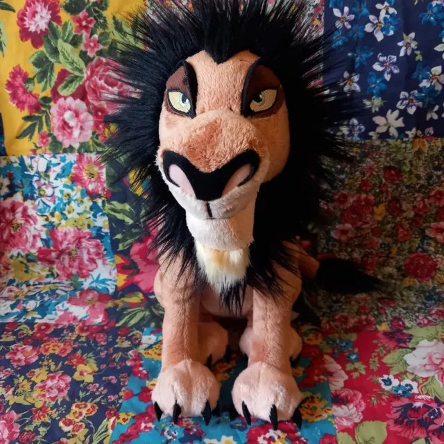 DISNEY STORE 14& Scar Soft Toy Plush The Lion King £30.00 - PicClick UK