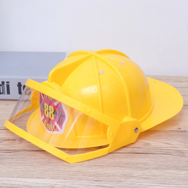KIDS FIREMAN HELMET Accessories Children Pretended Toy Construction £11