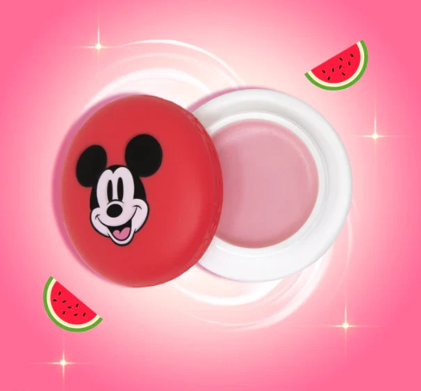 The Creme Shop Mickey Mouse Macaron Lip Balm - Watermelon Taffy