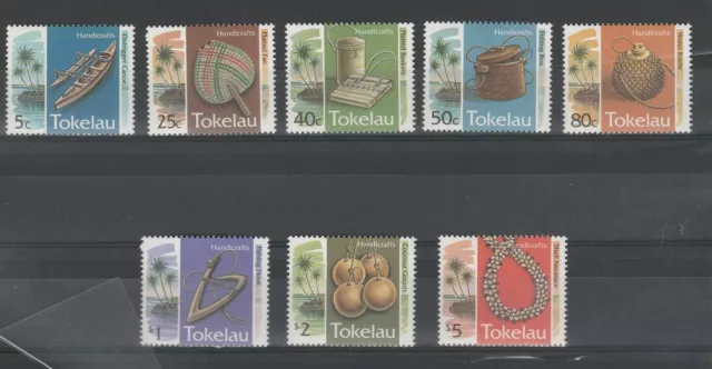 1994 Tokelau Artisanat 8 Val MNH MF96504