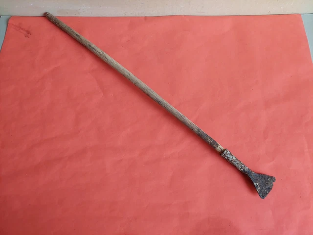 Antique Primitive Kitchen Spatula Paddle Spoon Tool Hand Wrought Cutlery 19th.