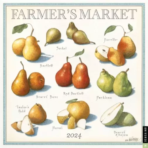 JOHN BURGOYNE FARMER’S Market 2024 Wall Calendar (Calendar) (UK IMPORT