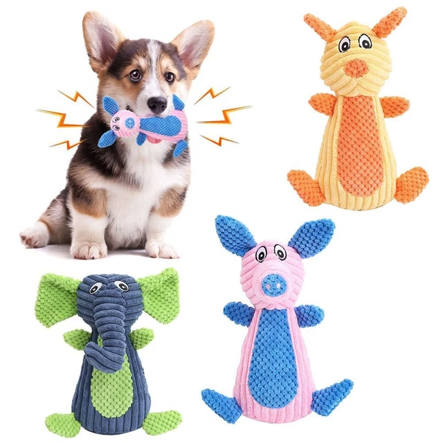 Jouets en peluche grinçants Fournitures pour chien Chiot Jouet à mâcher