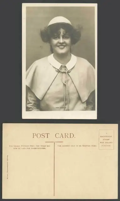 Actress Miss MARIE STUDHOLME Lovely Smile Old Real Photo Postcard Rotary Photogr