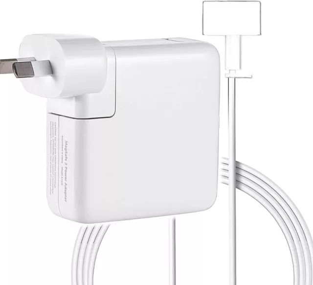 For MacBook Pro 60-85W T-Tip MagSafe 1/2 Power Adapter Charger A1435 60 Watt MS2 2