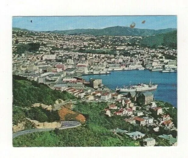 Sanitarium Views of NZ in 1974. Wellington City from Mt. Victoria