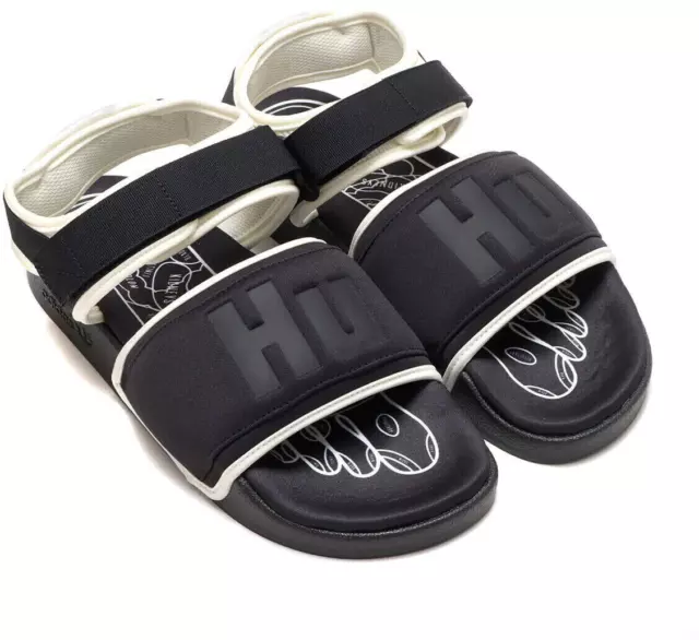 ADIDAS ADILETTE 2.0 x Pharrell Williams Hu Walking Sandals. Core