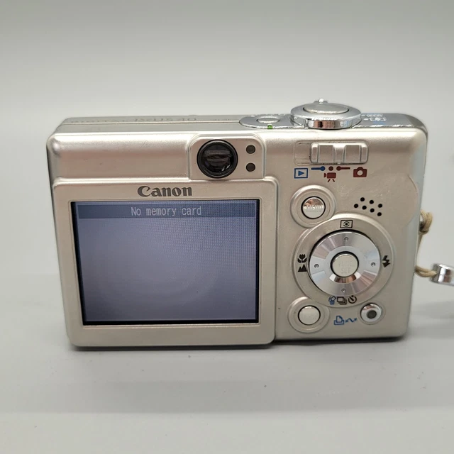 Canon PowerShot SD300 IXUS 40 4,0 megapixel fotocamera digitale compatta argento testato 7