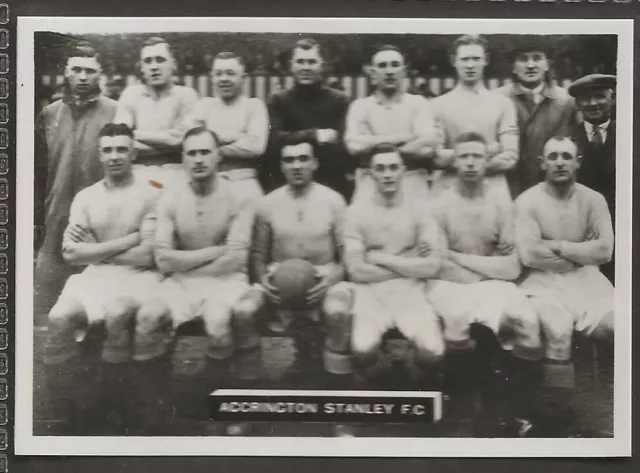Ardath-Fotokarten A Lancs Fussball 1936 (Lf110) - #013 - Accrington Stanley Fc