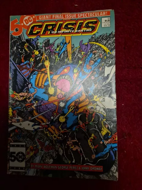 Crisis on Infinite Earths #12 - DC Comics - March 1986 - 1st Print