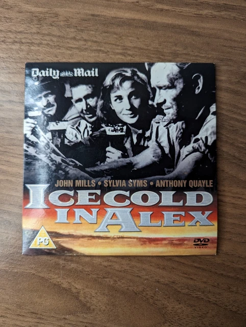 1958 ICE COLD In Alex Daily Mail Promo John Mills Sylvia Sims Anthony 1958 ICE COLD In Alex Daily Mail Promo John Mills Sylvia Sims Anthony