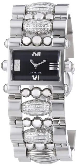 OROLOGIO GF FERRE SOLO TEMPO DONNA ACCIAIO ref. GF.9004L/01MZ