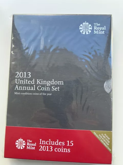 2013 UK Royal Mint Brilliant Uncirculated Annual Coin Set