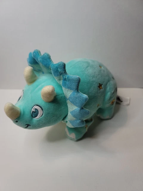 11” Disney’s Animal Kingdom Dinoland Blue Triceratops Dinosaur Plush