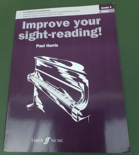 Faber Music: Improve your sight-reading: Grade 4 Piano Book, by Paul Harris