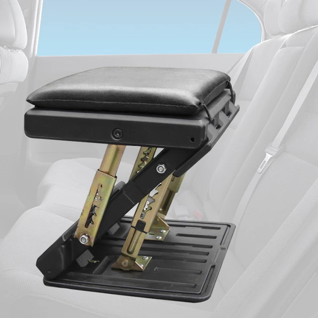 FOOT REST STOOL Ergonomic Adjustable Height Under Desk/Car ComFittable