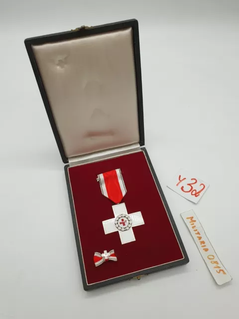 Orden  Für Verdienste um das Deutsche Rote Kreuz im Etui + Miniatur BRD